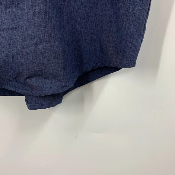 Orvis Men's Classic Collection Blue Heather‎ Button Up Short Sleeve Shirt Size L - Picture 6 of 13